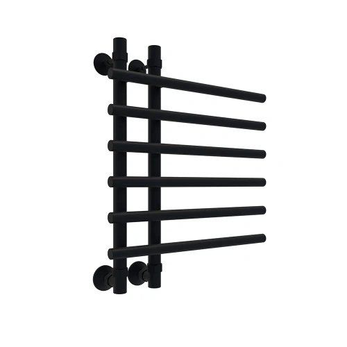 Полотенцесушитель водяной Veconi Tufo T601050B 50х60 черный