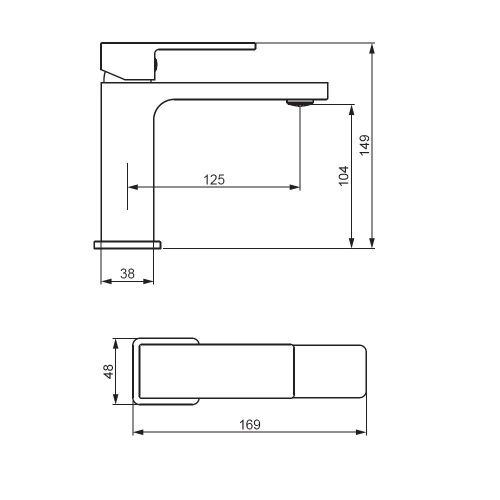 Смеситель Damixa Gala 530210000 на раковину хром - фото 5