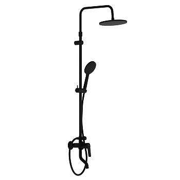 Душевая стойка Damixa Jupiter 977740300 настенная цвет черный