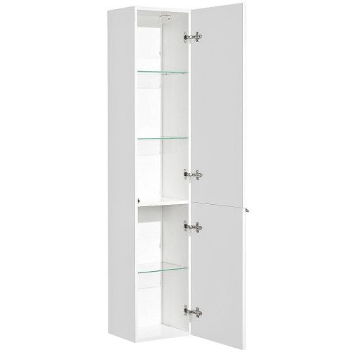 Шкаф-пенал Aquaton Беверли 1A235403BV01R 30х160 подвесной цвет белый - фото 2