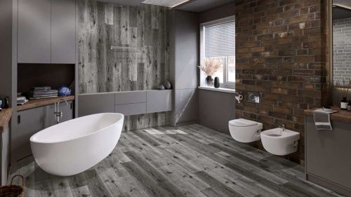 Кварцвиниловая плитка Damy Floor FAMILY LVT T7020-23-LVT Дуб Сильвер толщина 0.25 см 43 класс 1227х187 - фото 5