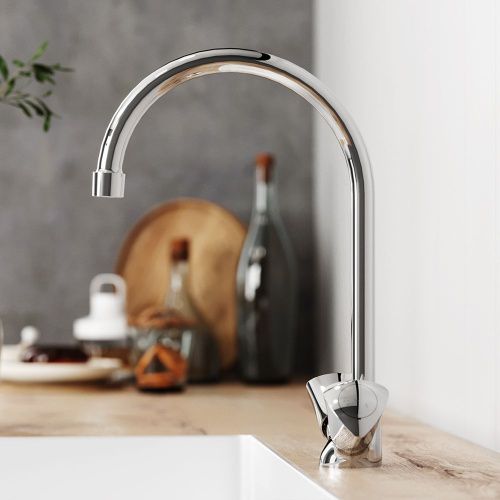 Смеситель для кухни Damixa Object 340000000 на мойку хром - фото 3