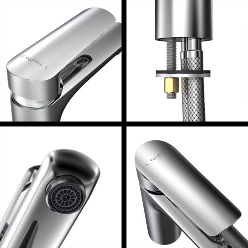 Смеситель Tokito MISAWA TOK-MIS-1011 на раковину хром - фото 2