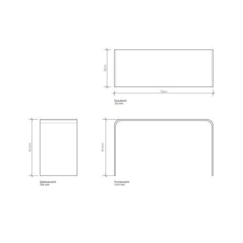 Скамья для душа Decor Walther Universal 508350 - фото 2