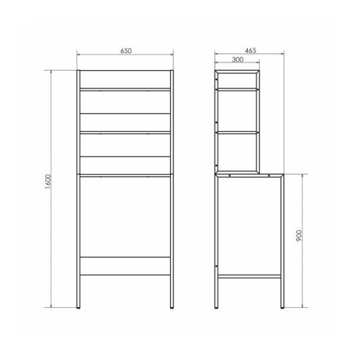 Стеллаж Comforty  00-00011164CF - фото 2