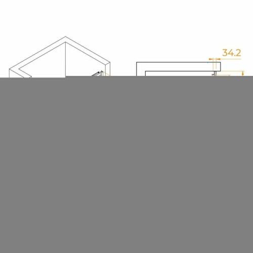 Душевая дверь RGW Passage 41081410-14 100х195 стекло прозрачное профиль черный - фото 2