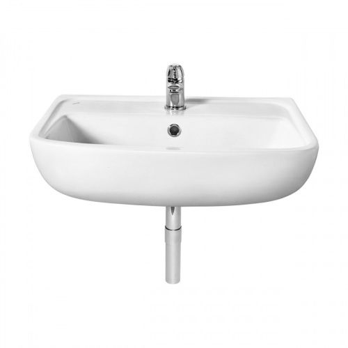 Раковина из сантехнического фарфора Santek Лонги 1WH501756 60х40 подвесная цвет белый - фото 5