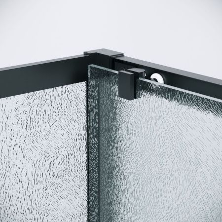 Душевой уголок Grossman Cosmo 120.K33.02.1210.21.02 120х100 стекло шиншилла профиль черный без поддона