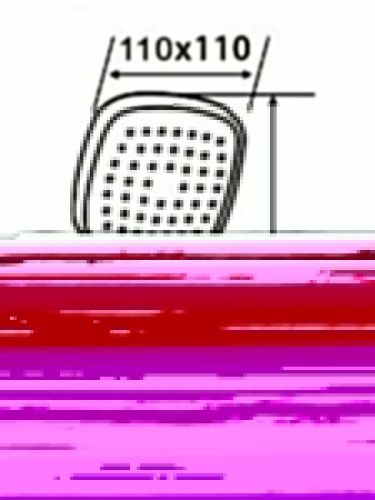 Душевая лейка Orange S04HSW цвет белый - фото 4