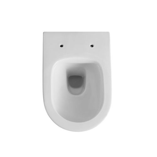 Унитаз подвесной Vincea Cute VT1-24 белый с сиденьем микролифт безободковый душевой смыв - фото 4