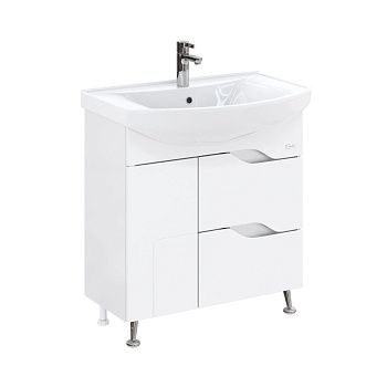 Тумба под раковину Onika Веронэлла 107514 70х30 напольная цвет белый