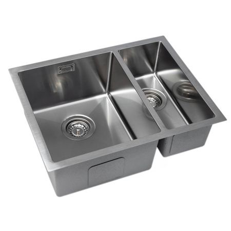 Кухонная мойка Grandex Aqua PROLINE 58 300208 60х45 цвет серый поверхность матовая