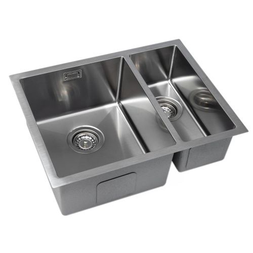 Кухонная мойка Grandex Aqua PROLINE 58 300208 60х45 цвет серый поверхность матовая - фото 2