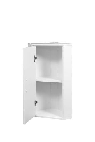 Шкаф Stella Polar Концепт угловой SP-00000142 30х70 подвесной цвет белый - фото 4