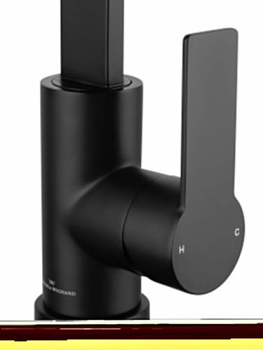 Смеситель для кухни Wonzon & Woghand WW-AE4550-MB на мойку черный - фото 4