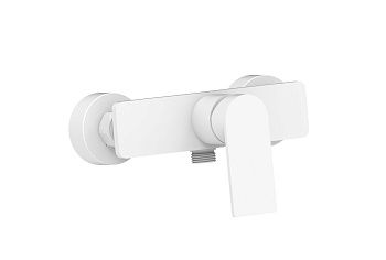 Смеситель для душа AQG Alpha 01ALP300BL настенный белый