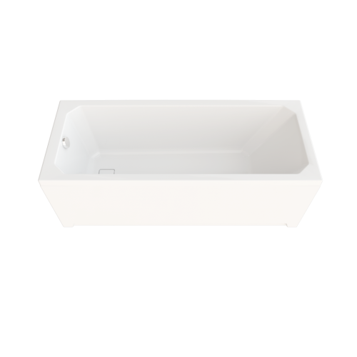 Ванна акриловая Тритон Прага Щ0000049118 170х70 пристенная прямоугольная без ножек и каркаса - фото 2