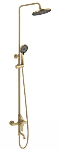 Душевая стойка Fmark FS8245C настенная цвет бронза - фото 2