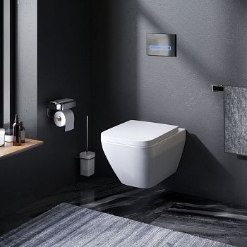 Унитаз подвесной Am.Pm Spirit V2.0 C701701SC белый с сиденьем микролифт безободковый каскадный смыв