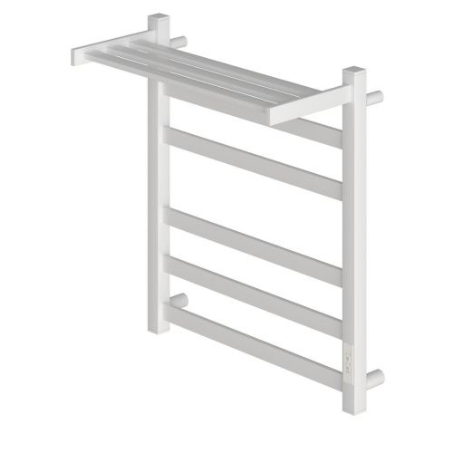 Полотенцесушитель электрический Point Меркурий PN83856PW 55х60 белый - фото 4