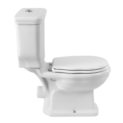 Чаша унитаза напольная BelBagno BOHEME BB115CPR цвет белый без бачка с сиденьем микролифт безободковая каскадный смыв - фото 4