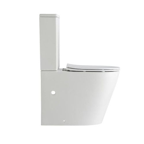 Унитаз-компакт напольный с бачком Тритон Corso Щ0000060998 белый с сиденьем микролифт безободковый смыв торнадо - фото 2