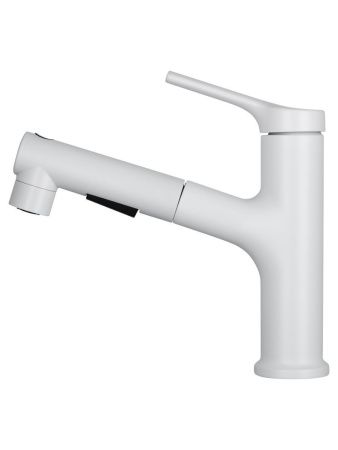 Смеситель Wonzon & Woghand WW-A40862-MW на раковину белый