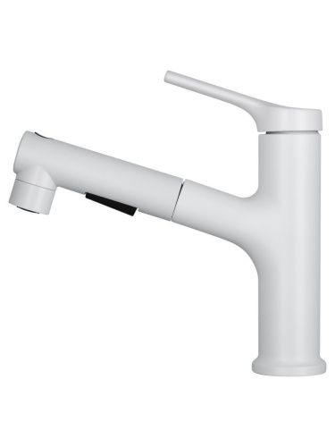 Смеситель Wonzon & Woghand WW-A40862-MW на раковину белый - фото 3