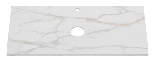 Столешница Brevita Shanel SM02-01 100х50 накладная - фото 2