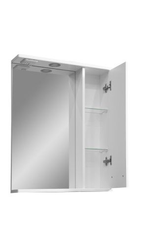 Зеркало-шкаф Stella Polar Фиора SP-00000209 60х70 подвесной цвет белый - фото 4