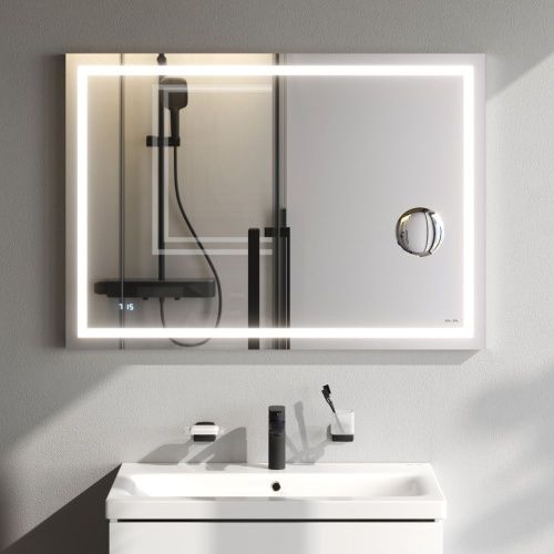 Зеркало с подсветкой Am.Pm Gem M91AMOX1003WG 100х70 подвесное