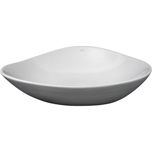 Раковина из сантехнического фарфора Melana 320366-805 50х40 накладная цвет белый без отверстий под смеситель - фото 5