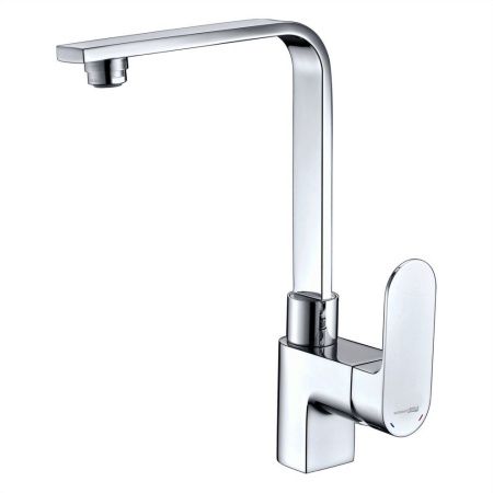 Смеситель для кухни Wasserkraft Dinkel 5800 5807 на мойку хром