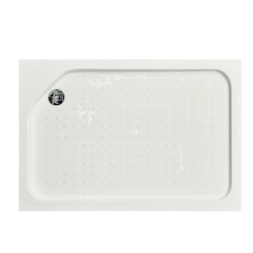 Душевой уголок Royal Bath HPV RB8120HPV-C-BL 120х120 стекло матовое профиль черный с поддоном - фото 2