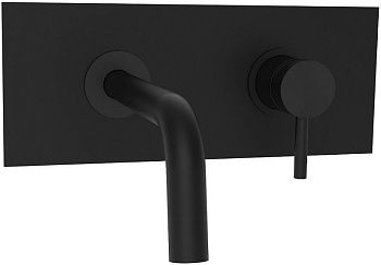 Смеситель для раковины Paffoni Light LIG101NO/M встраиваемый в стену черный