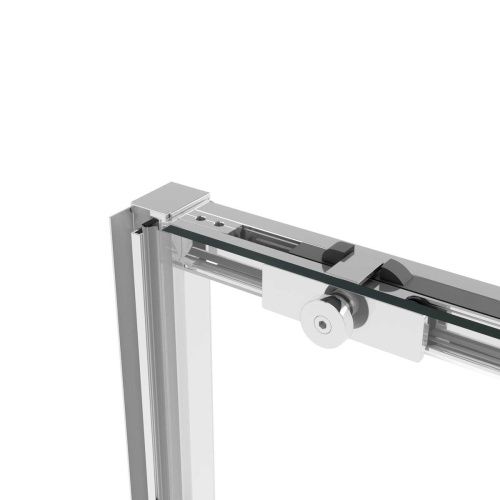 Душевая дверь Vincea Slim Soft VDS-1SS140CL 140х200 стекло прозрачное профиль хром - фото 5