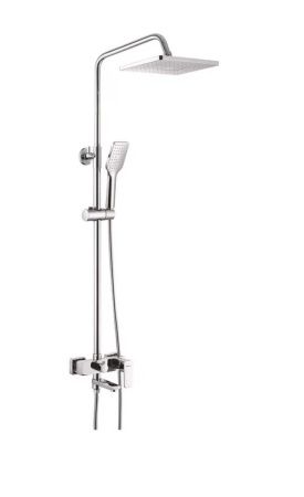 Душевая стойка Shevanik S9536 настенная цвет хром