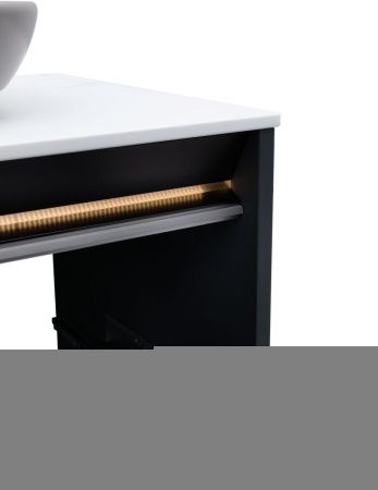 Тумба под раковину Allen Brau Activity 1.34004.AM 80х50 подвесная цвет черный