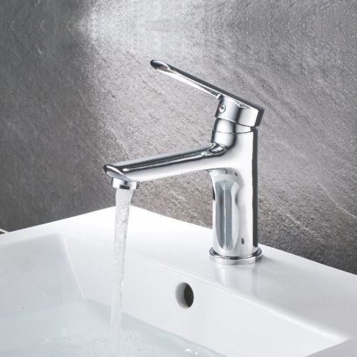 Смеситель Cron CN10521 на раковину хром - фото 4