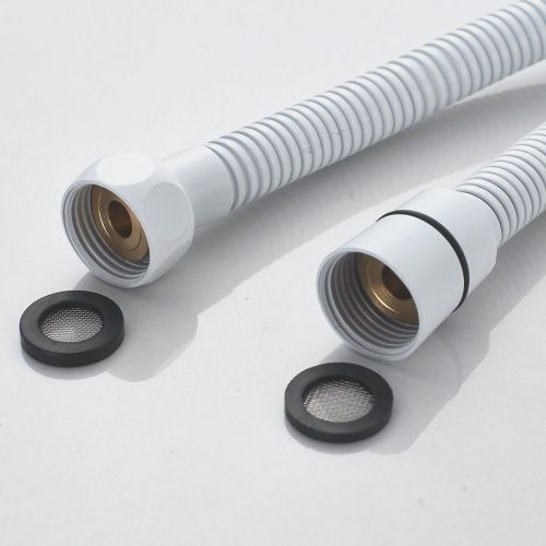 Душевая стойка Rose R3936C настенная цвет белый - фото 5