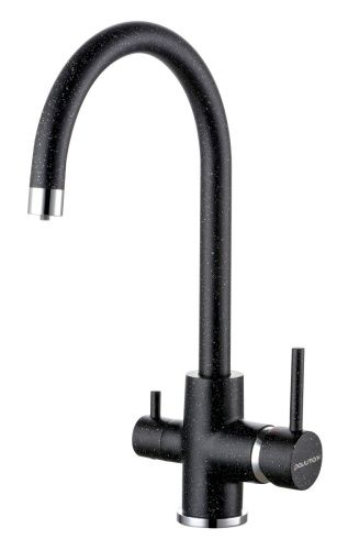 Смеситель для кухни Paulmark ESSEN Es213211-308 на мойку черный