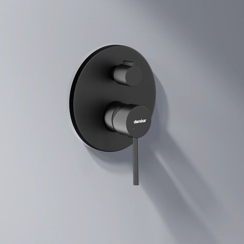 Душевая система Damixa Scandinavian Pure 936510300 встраиваемая в стену цвет черный - фото 5