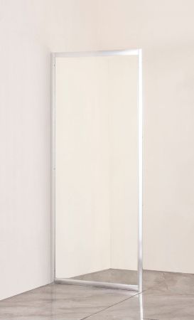 Душевая перегородка Taliente TA-08-1CP 80х195 стекло прозрачное профиль хром