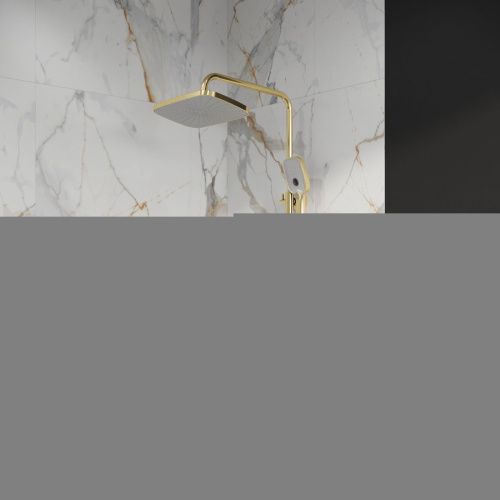 Душевая стойка Grossman Pragma 500.K35.03.320 настенная цвет золото - фото 3