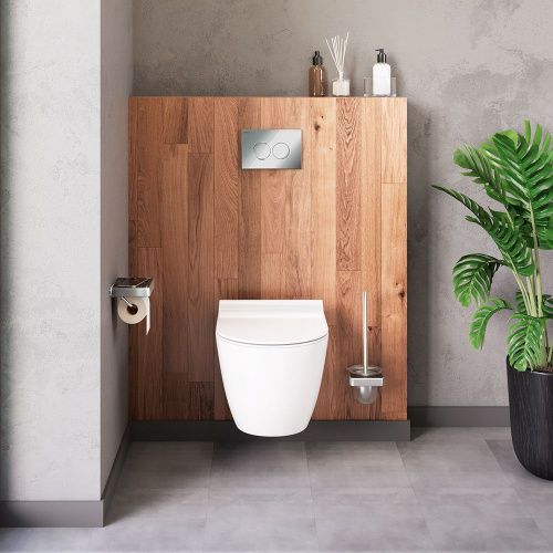 Унитаз подвесной Damixa Apollo DX22C1700SC белый с сиденьем микролифт безободковый каскадный смыв - фото 3