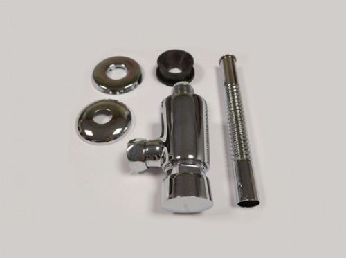 Смывное устройство для писсуара Santek Гала 1WH302089 цвет хром - фото 3