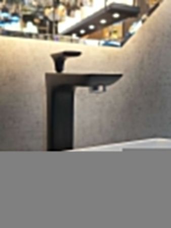 Смеситель для раковины AltroBagno Aperto AltroBagnoAperto010208NeOp на столешницу черный