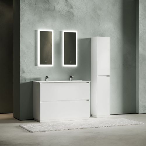 Тумба под раковину Sancos Libra Floor LB120F-2W 120х50 напольная цвет белый - фото 3