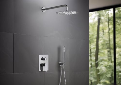 Душевая система Aquatek ОБЕРОН AQ1272CR встраиваемая в стену цвет хром - фото 5