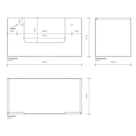 Диспенсер для салфеток Decor Walther Universal 818970